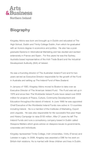 Biography - Kingsley Aikins, Founder of Diaspora Matters, Co