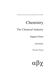 The UK chemical industry