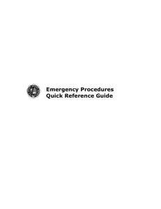 CCPS Classroom Emergency Folder