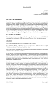 BILL ANALYSIS S.B. 671 By: Staples Ways & Means Committee