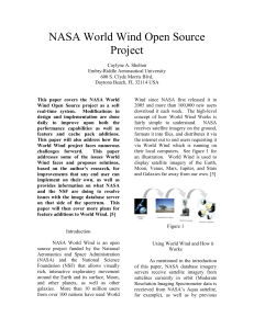 NASA World Wind Open Source Project - Embry