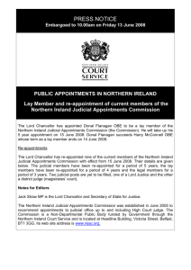 press notice - Northern Ireland Court Service Online