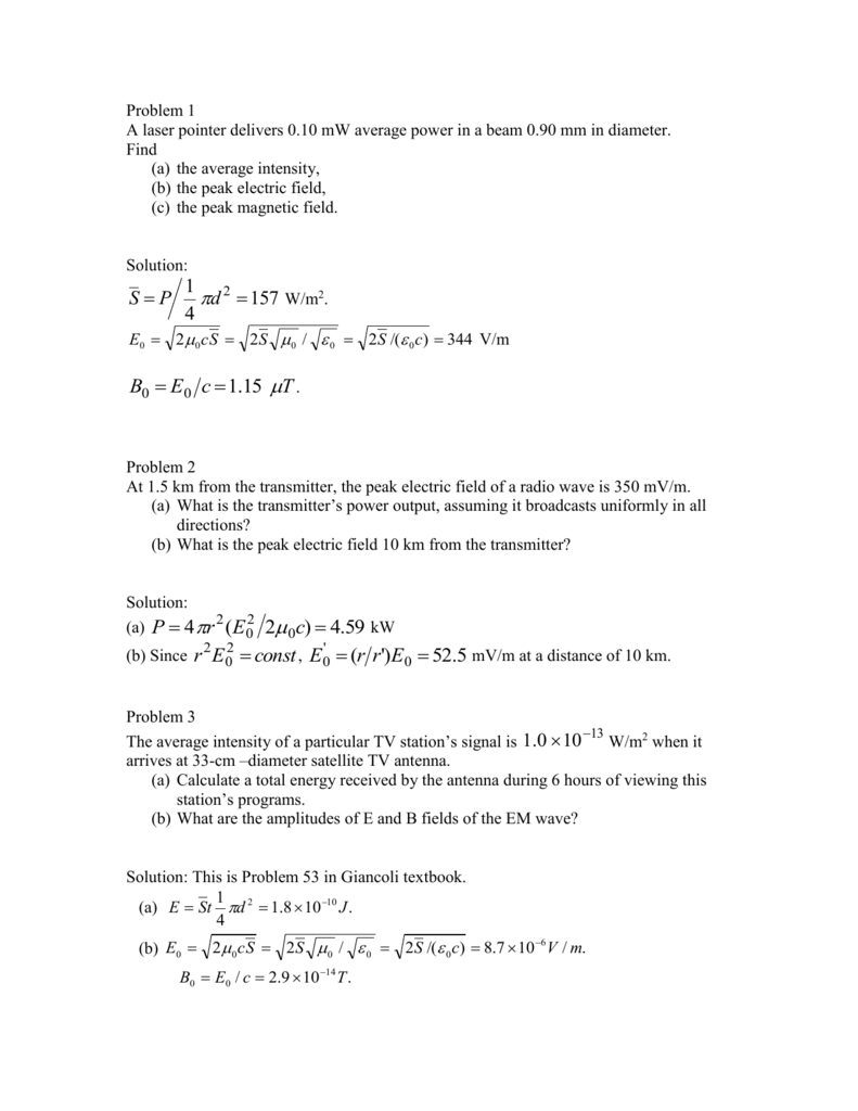 Quiz 2 Sol Ucsd Department Of Physics