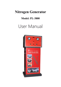 High Purity Nitrogen GeneratorPL-3800