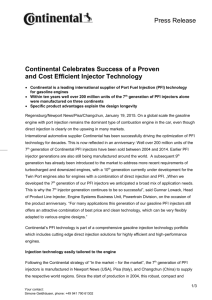 Continental Celebrates Success of a Proven and Cost Efficient