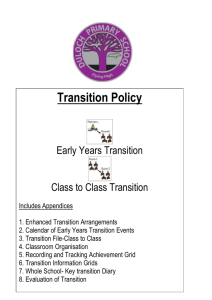 Transition policy