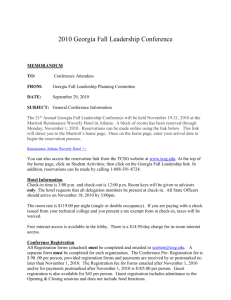 2008 Georgia Fall Leadership Conference
