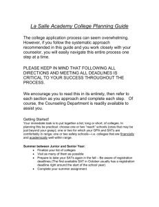 College-Search-and-Application-Guide