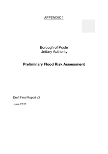 Preliminary Flood Risk Assessment