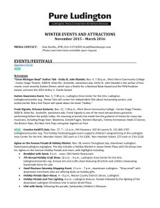Winter Events & Attractions, Winter 2015