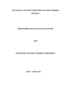Paediatric_HIV_AIDS_Training_M&E_System.
