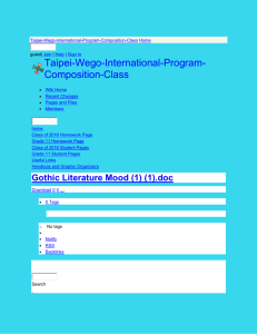 Taipei-Wego-International-Program-Composition-Class