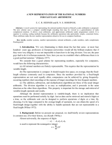 A New Representation of the Rational Numbers