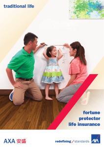 Fortune Protector Life Insurance Product Brochure