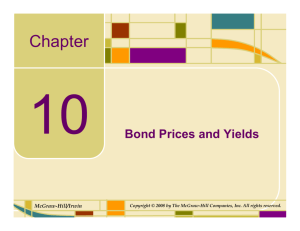 Bond Prices and Yields - UCSC Directory of individual web sites