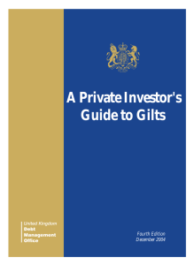 A Private Investor`s Guide to Gilts
