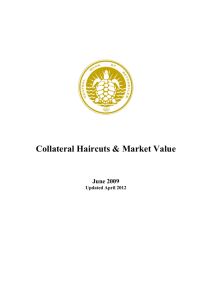 Collateral Haircuts & Market Value