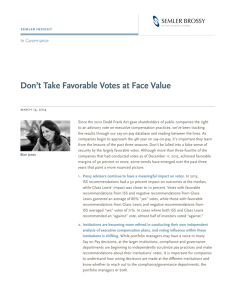 Don`t Take Favorable Votes at Face Value