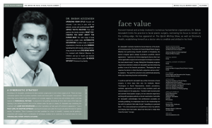 face value - Center for Advanced Facial Plastic Surgery