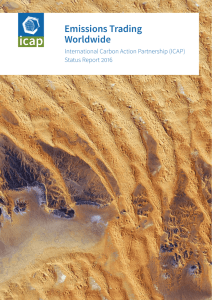 ICAP Status Report 2016 - International Carbon Action Partnership