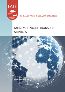 money or value transfer services - Financial Action Task Force on