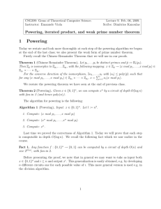 Lecture 9 - College of Computer Science