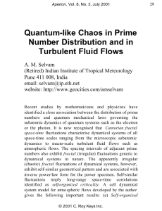 Quantum-like Chaos in Prime Number Distribution and in