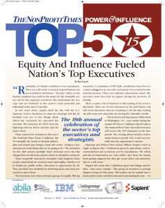 The 2015 Power & Influence Top 50