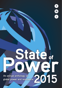 The State of Power 2015 - Transnational Institute