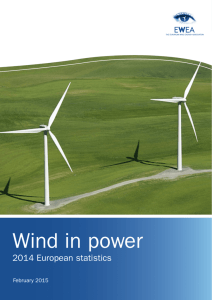 Wind in power - The European Wind Energy Association