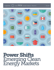 Power Shifts Emerging Clean Energy Markets