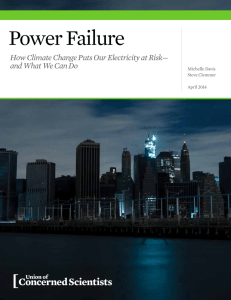 Power Failure: How Climate Change Puts Our Electricity at Risk