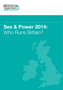 Sex & Power 2014: Who Runs Britain?