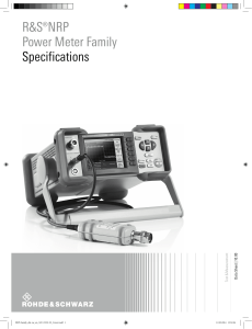 for R&S®NRP Power Meter Family