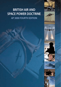 British Air and Space Power Doctrine.