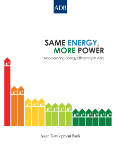 Same Energy, More Power - Asian Development Bank
