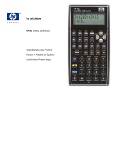 hp calculators