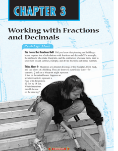 Chapter Three: Working with Fractions and Decimals