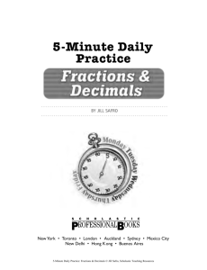 5-Minute Daily Practice