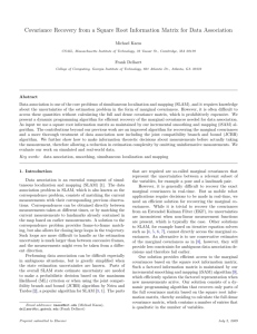 Covariance Recovery from a Square Root Information Matrix for