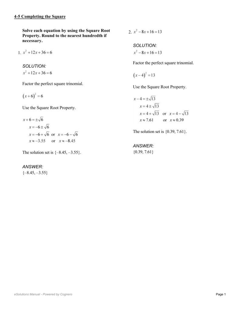 solve-each-equation-by-using-the-square-root