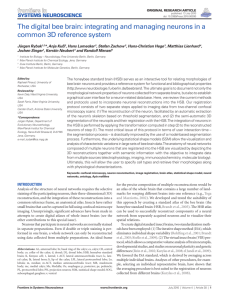 Frontiers in Systems - Institut für Biologie Neurobiologie