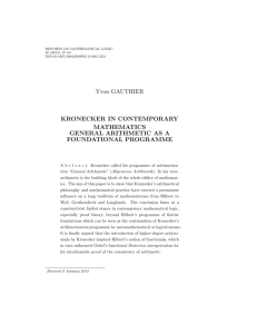full text - pdf - reports on mathematical logic