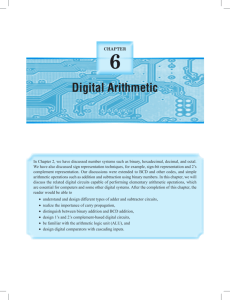 Digital Arithmetic - DoCircuits