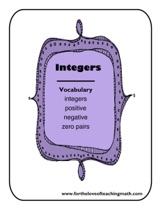 Adding Integers Video Freebie - For the Love of Teaching Math
