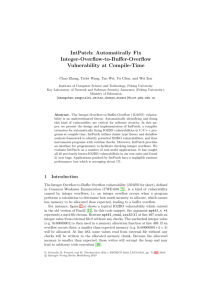 IntPatch: Automatically Fix Integer-Overflow-to-Buffer