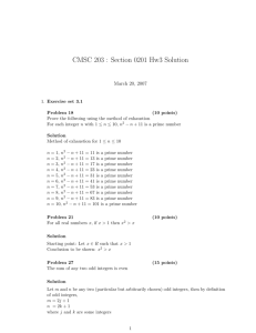 Homework3 Solution