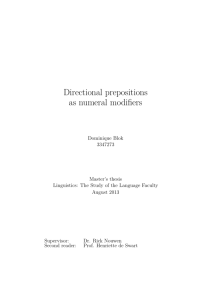 Directional prepositions as numeral modifiers