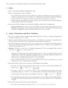 Artin L-functions and Arithmetic Equivalence