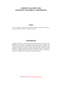 Perspex Machine VIII: Axioms of Transreal Arithmetic